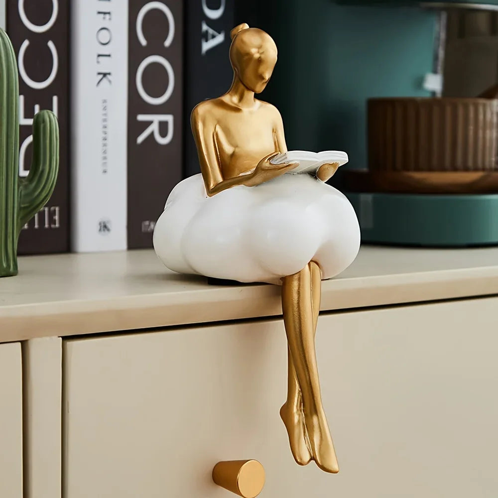 Celestial Cloud Muse Statue