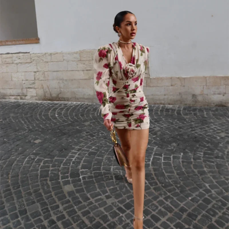 Floral Whisper Mini Dress
