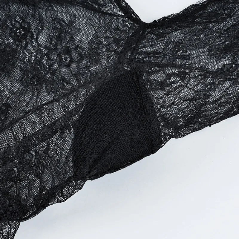 Midnight Muse Sheer Dress