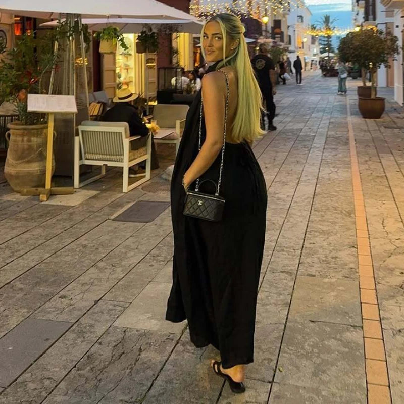 Aurelia Neckline Maxi Dress