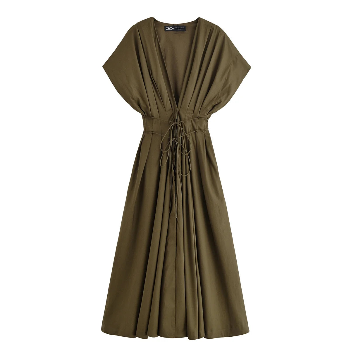 Aurelia V-Neck Midi Dress