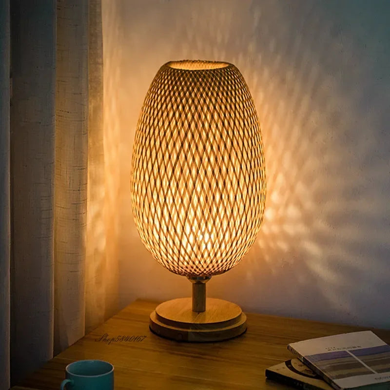 Bamboo Glow Aura Lamp