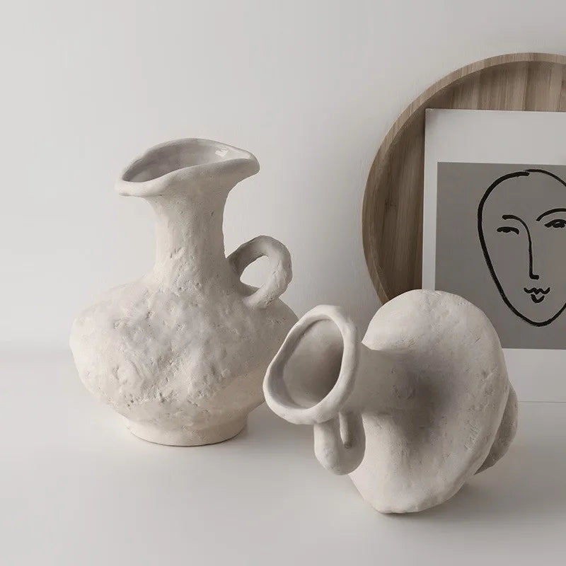 Nordic Mist Ceramic Hydro Vase