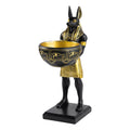 Anubis Sentinel Bowl Statue