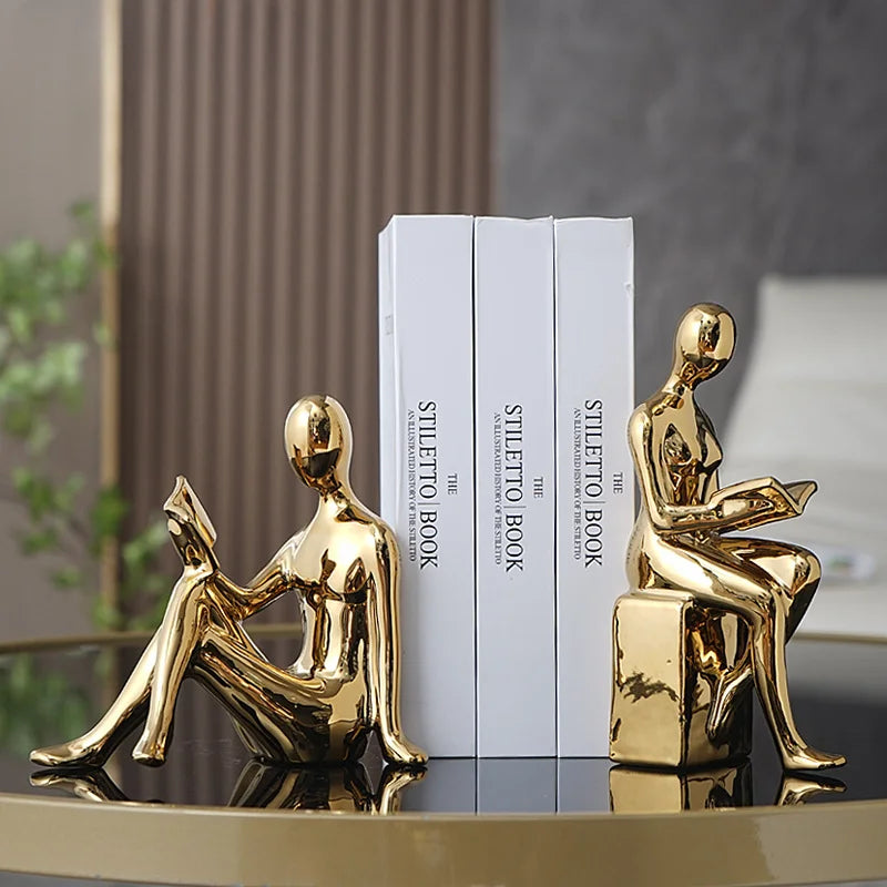 Ceramic Girl Figure Book