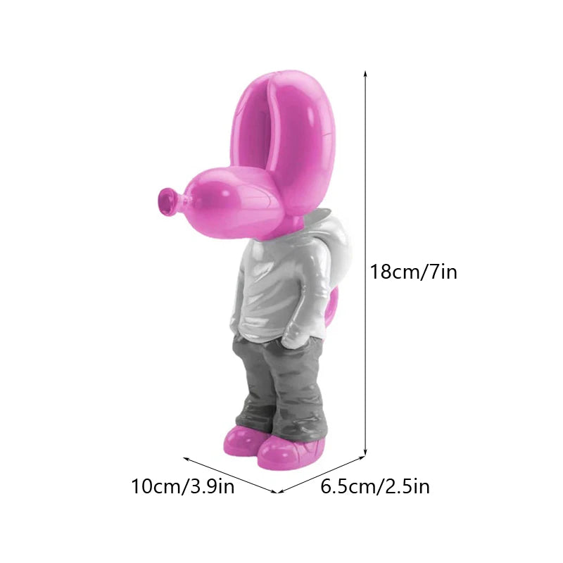 Pop Balloon Pup Sculpture