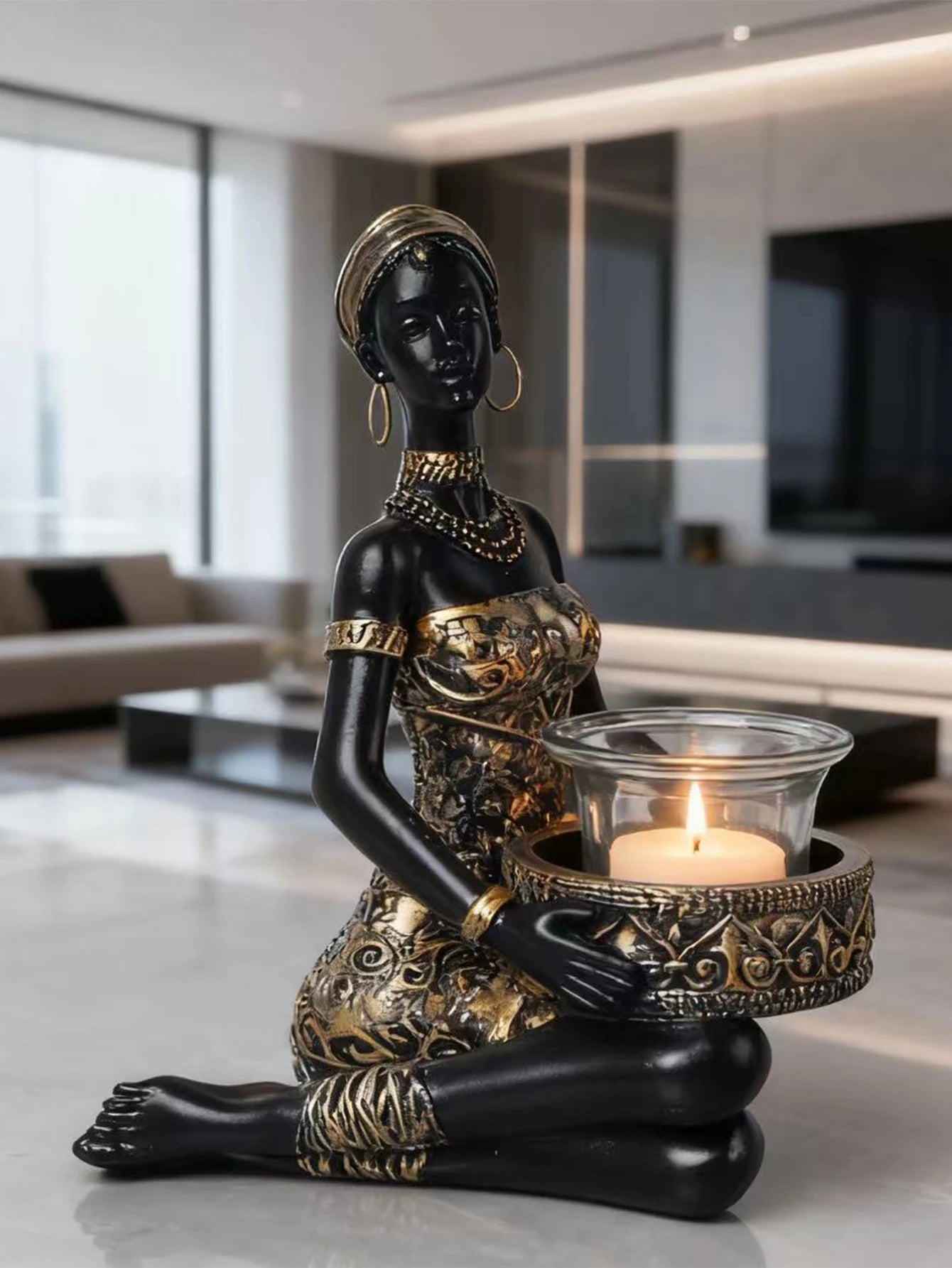 Heritage Elegance Candle Sculpture