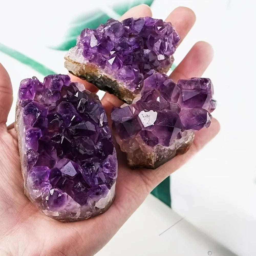 Amethyst Aura Cluster