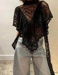 Luna Lace Flutter Top