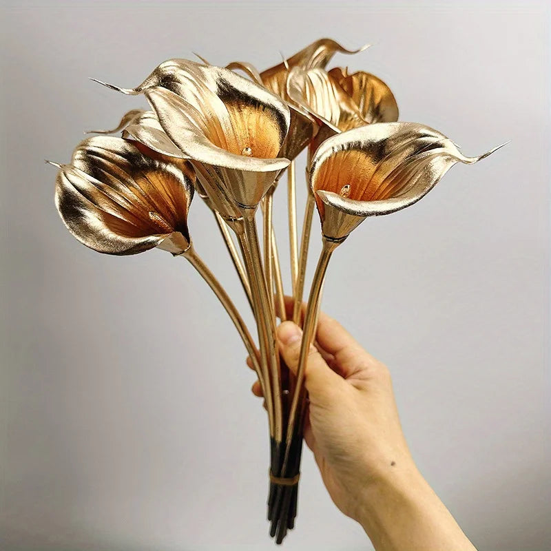 Golden Calla Elegance Set