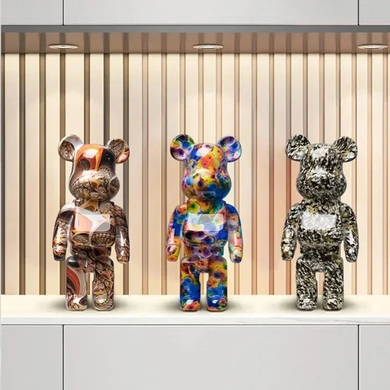 Graffiti Bear Figurine