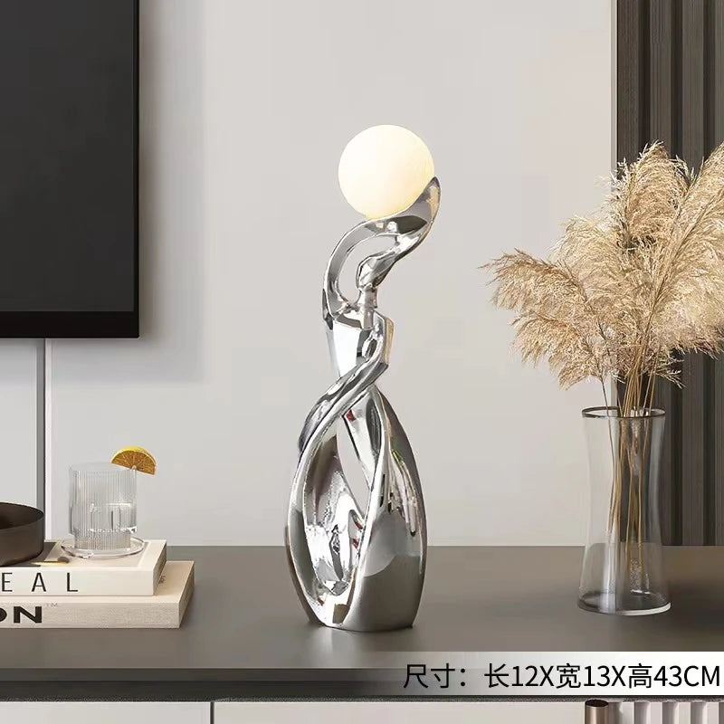LumiForm Abstract Sculpture