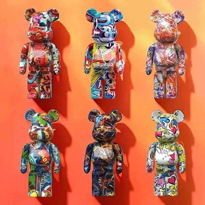 Graffiti Bear Figurine