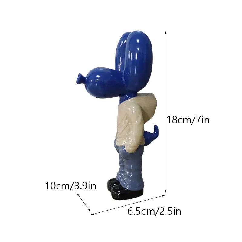 Pop Balloon Pup Sculpture