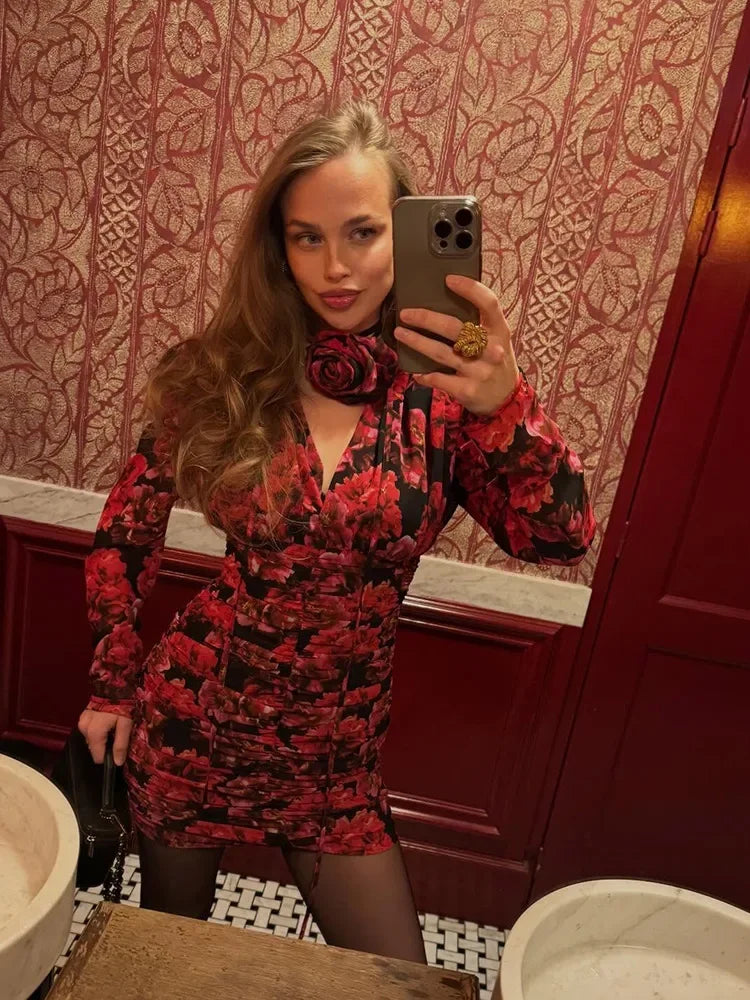 Floral Whisper Mini Dress