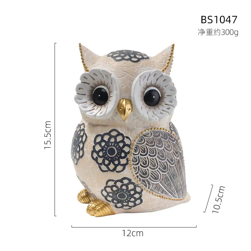 Mystic Owl Elegance Decor